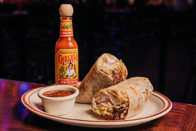 Shredded Chicken Burrito
