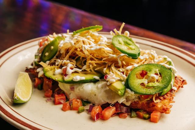 Loaded Mexican Hash Browns